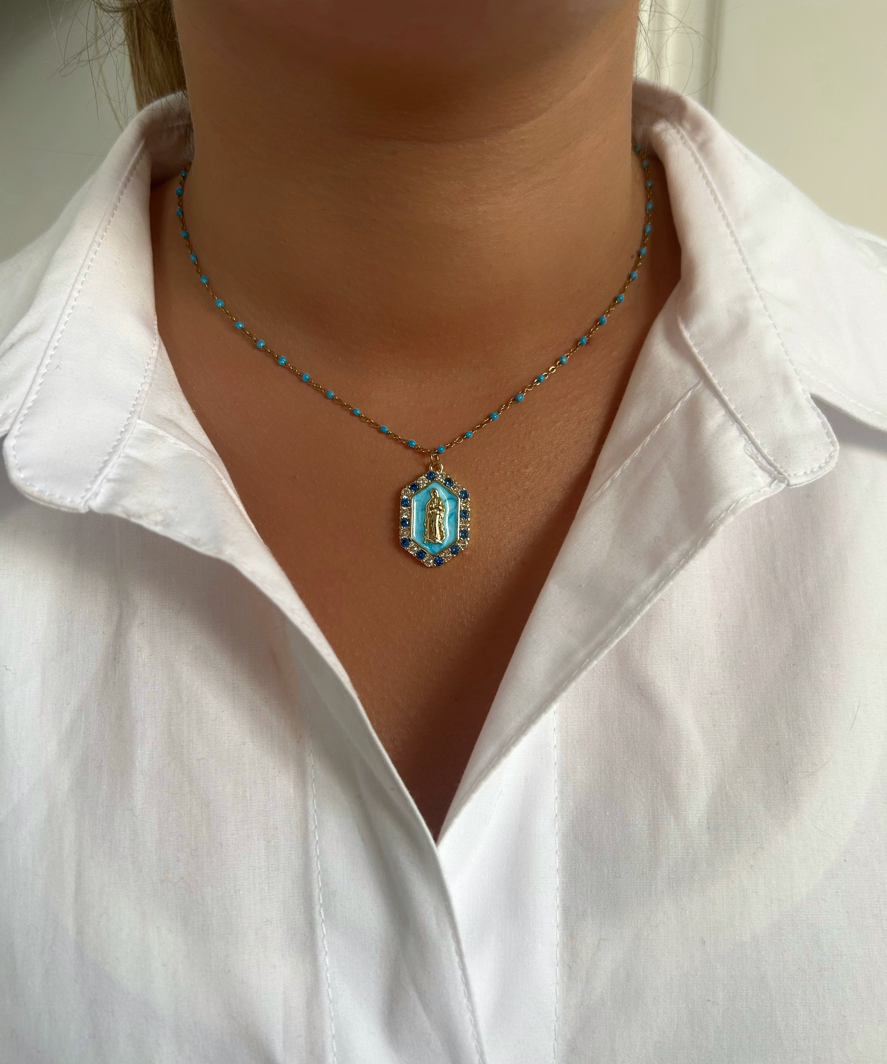 MARIE RHINESTONE NECKLACE