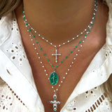 COLLAR DE PLATA SANTA