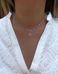 COLLIER JADE SILVER