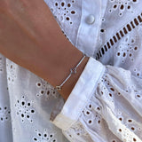 BRACELET TRÈFLE STRASS