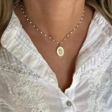 HOLY RHINESTONE NECKLACE