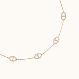 COLLIER ATHÉNA STRASS