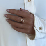 BAGUE CŒUR