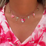 COLLIER CHARMS GIRLY
