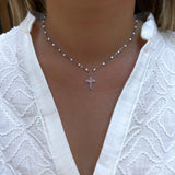 JADE SILVER NECKLACE