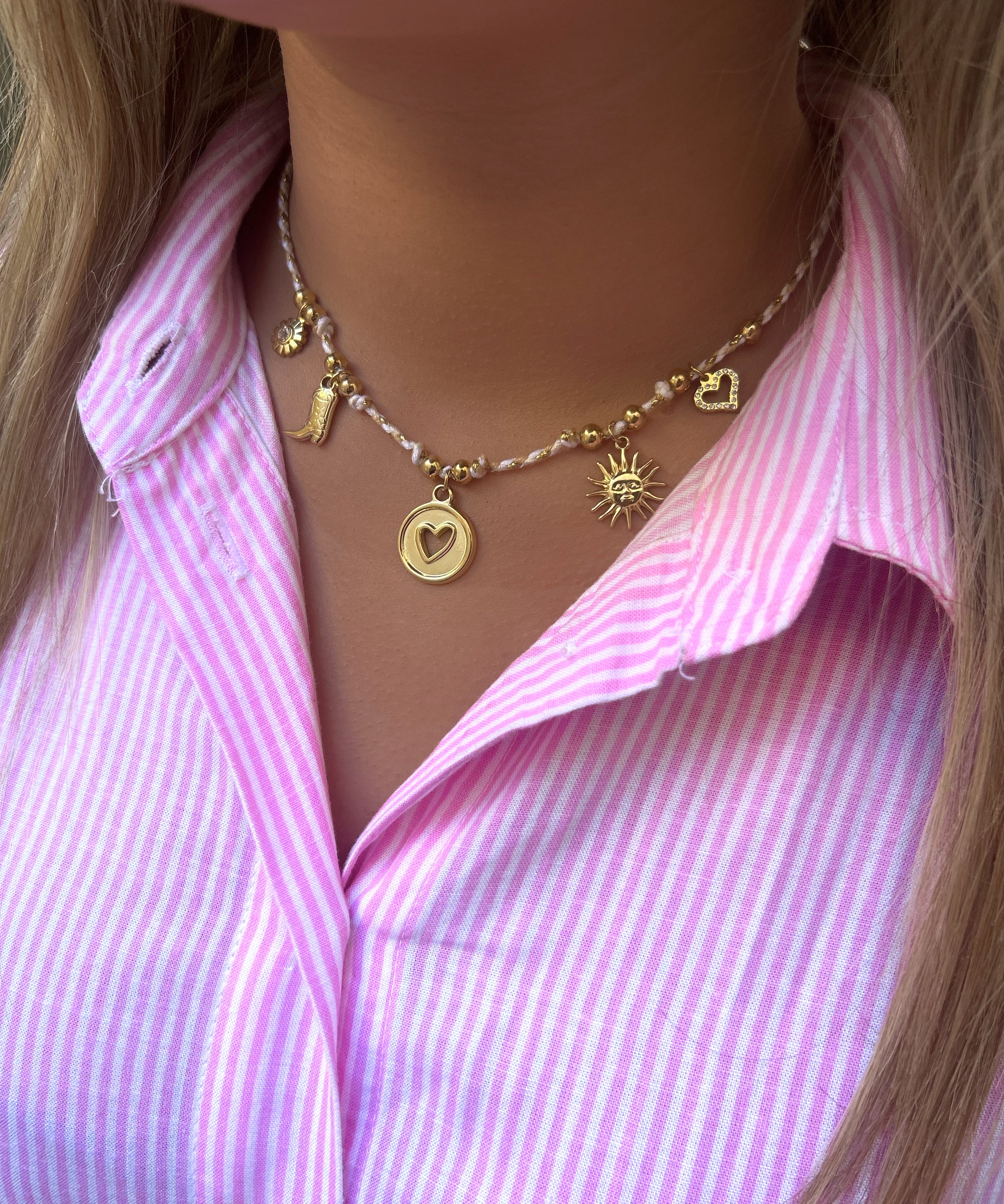 COLLIER CHARMS MAYA